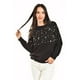 thumbnail image 1 of Sueter con pedreria y perlas Roman Fashion /Juvenil, 4003 (Negro) negro G, 1 of 5