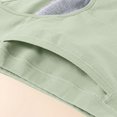 thumbnail image 6 of Siminsem High Waisted Period Underwear Women Leak Proof Cotton Panties Heavy Flow Menstrual Postpartum Briefs 3 Pack, Mint Green,XXXL, 6 of 6