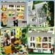thumbnail image 4 of Miniset de construcción de casas de flores con LED, juguete de bloques de construcción para invernaderos con vista a la ciudad, regalo de Halloween y Navidad para amigos o niñas de 8 a 12 años, 4 of 9