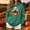 Army Green, variant on Molidfa Womens Glowing Pumpkin Hoodie Cute Ghost Halloween Graphic Oversized Top