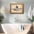 thumbnail image 4 of Vintage Gold Framed Funny Cat Wall Art, Black Cat Whale Canvas Prints, Retro Eclectic Paintings, Whimsical Surreal Artwork, Maximalist Pictures Home Decor for Living Room Bedroom Bathroom 16x24 inch, 4 of 14