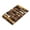 Chess, variant on Bath Accessories Sets Single Print Decorative Tray With Handle For Home Bathroom Bedroom Dark Blue and Gold