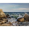 thumbnail image 2 of Cernov, Ivan 32x26 Black Ornate Wood Framed with Double Matting Museum Art Print Titled - Spring by the Sea, 2 of 4
