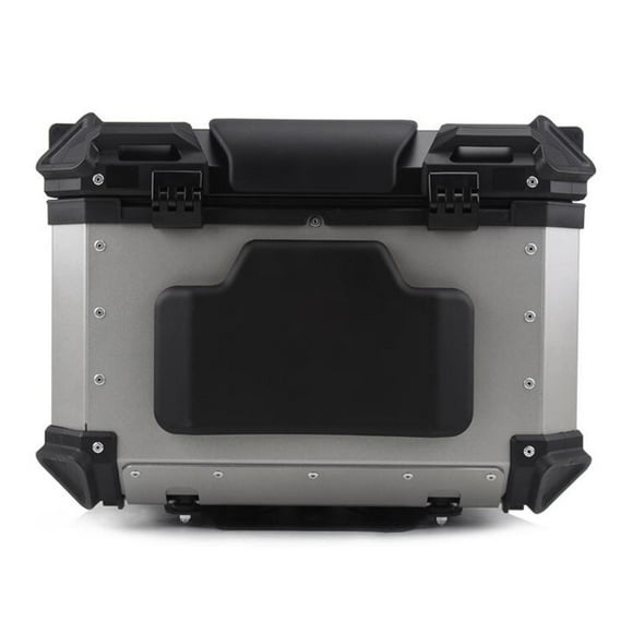 Back Cushion,Motorcycle Back Cushion Black Universal Parts,Motorbike Passenger Backrest Pad Waterproof,Motorcycle Rear Saddlebag Trunk Pad Cushion,Motorcycle Rear Box Cushion Cola Cojín de respaldo