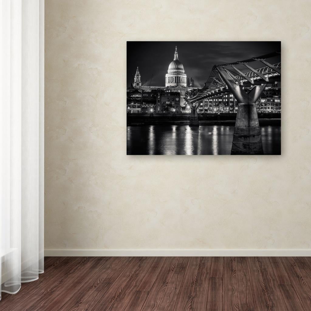 Trademark Fine Art "Letters From London" Canvas Art by Giuseppe Torre