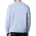 thumbnail image 2 of Men's Starter Heather Gray Columbus Blue Jackets Player Grid Fleece Pullover Sweatshirt, 2 of 3