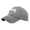 Grey, variant on AJGRHE Men Washed Three Embroidery Baseball Bat Couple Cap Dad Hat Fans Classic Grey One Size