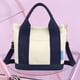 thumbnail image 3 of Bolso bandolera de lona con bolsillos Paquete informal Hobo Purse Shopping Bag para mujer, 3 of 8