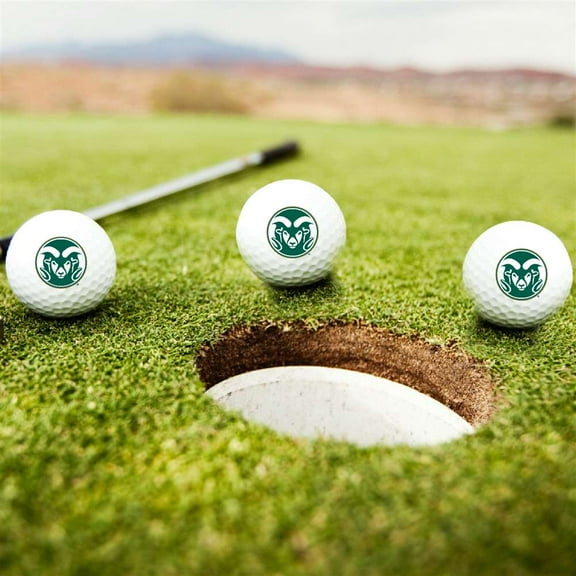 Colorado State Rams Golf Balls, 3 Pack