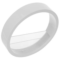 OFFIGAM White Wall Mount Vase Hydroponic Planter Space Saving Indoor Hanging Plant Pot