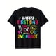 thumbnail image 1 of Happy First Day of 2nd Grade T-Shirt - Loose Fit Back to School Shirt with "Happy First Day" Slogan, Black Tee for Students, Student Outfit, Playful Graphic, Highquality Print, 1 of 5