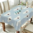 thumbnail image 3 of SKYSONIC 54"X54" Square Tablecloth with Koala Seamless Prints, Anti-Wrinkle and Smooth Table Cloth for Kitchen/Home Wedding Decoration, 3 of 7