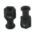 Black Pair Of Zink Plated Fixing Bolts Kits for Wall Hung Toilet