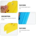 thumbnail image 2 of KAKOWELY Plastic Binder Clip 4pcs Drawing Board Clips Plastic File Binder Clips Painting Board Clips3.94"X1.97"X1.18", 2 of 5