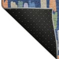 thumbnail image 5 of Addison Rugs Chantille Indoor/Outdoor Transitional Stripes Navy Machine Washable Runner Rug, 2'3" x 7'6", 5 of 8