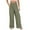 Green, variant on oqasdz Women's Pants High Waisted Straight Leg Comfortable Stretch Trousers Soft Lightweight Casual Pants