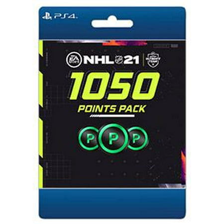 NHL 21: 1050 Points, Electronic Arts, PlayStation [Digital Download]