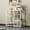 White, variant on SogesPower 3-Tier Kitchen Island Cart Baker's Rack- White Maple