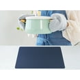 thumbnail image 5 of Unique Bargains 6 Pack Faux Leather Placemats for Kitchen Dining Table Decor Dark Blue, 5 of 7
