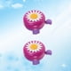 thumbnail image 5 of FELTECHELECTR 2 timbres para bicicleta para niños, con diseño de crisantemo, color rosa y morado., 5 of 7