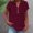 Red, variant on ATENAR Shirts for Women Soft Lightweight Womens Shirts Loose Tee Red L