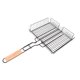 thumbnail image 5 of Estante para barbacoa para acampar, cesta para asar a la parrilla para barbacoa, cesta para asar a la parrilla sin barbacoa, cesta de malla para parrilla de barbacoa, funcionalidad inteligente Jadeshay A, 5 of 8
