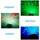 thumbnail image 2 of GOOHOCHY 2pcs mini luz disco USB LED LIGHT CAR ESCOCO Luz de color Color Cambio de luz Disco, 2 of 7