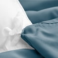 thumbnail image 2 of Bare Home Luxury 3 Piece Duvet Cover and Sham Set - Premium 1800 Ultra-Soft Brushed Microfiber - Hypoallergenic, Easy Care, Wrinkle Resistant (King, Coronet Blue), 2 of 6