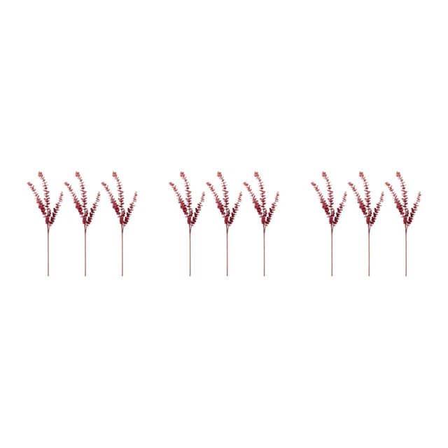 kurtrusly 3x Low Maintenance Artificial Flowers Enjoy Beautiful Decor Without Hassle red 3Set