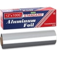 thumbnail image 3 of Urban Box Co. 12" x 1000' Standard Aluminum Foil Roll, Commercial-Grade Silver Wrap for Food Service, Catering, Baking & Home Use, Durable, Tear-Resistant, Heat-Safe, 2 Pack, 3 of 4