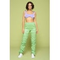 thumbnail image 2 of Leather Pu Ruched Pants M, 2 of 6