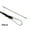 90cm, variant on 30/60/90/120Cm Carabiner Bungee Cords Karabiner Hook Cables Strap Elastic Carabiner Bungee Cords Outdoor Camping Supplies
