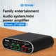 thumbnail image 2 of Tarjeta Sonido con Interfaz Audio USB Profesional, 2 Canales, 2 X 150 W, 4 Ω, TPA3325, Amplificador HiFi BT5.0 RAC para Mezclador Audio Estudio, Enchufe Estadounidense., 2 of 5
