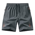 thumbnail image 4 of Men's Shorts Athletic Breathable Mens Shorts Loose-Fit Cooling Shorts with Pockets, 4 of 4