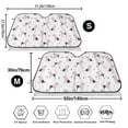 thumbnail image 3 of Fotbe Cute Poodle Dog Car Windshield Sunshade | Sun Visor Protector Front Window Shade, Keeps Out UV Rays, Keeps Your Vehicle Cool-Medium, 3 of 7