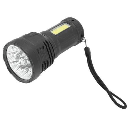 Lampe De Poche LED, Torche Puissante Portable Noire Pour Le
