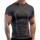 thumbnail image 2 of Playera 2 Piezas Deportiva Compresión Correr Manga Corta Gym, 2 of 8
