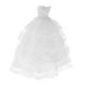 thumbnail image 3 of Vestido de novia, modelo de muñeca, joyería, juego de simulación, figura a escala 1/6, vestido de novia Blanco, 3 of 9