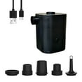 thumbnail image 4 of jinwen Electric Air Pump Compact Mini Pump for Inflatable Mattresses Swimming Rings Black, 4 of 9