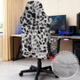 thumbnail image 5 of SCRAWLGOD Leopard Print Gaming Chair Cover with Armrest Covers Stretchable Anti Dust Furniture Protector Anti Slip Reclining Racing Gaming Chair, 5 of 9