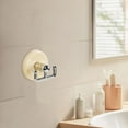 thumbnail image 3 of Xwjun Home Storage Hooks Suction Cups With Hooks Suction Hooks Suction Cup Hooks Strong Suction Cup Hooks For Shower & Bathroom, Suitable For Mirrors, Glass, Tiles, No Drill ABS Hooks Beige, 3 of 4