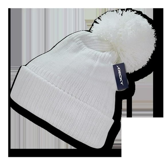 Giant Pom Beanies, Black