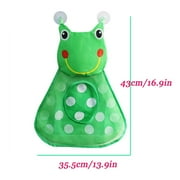 HJQEQVD Shower Toy Toys Decorations Cute Storage Organizer Bath for Duck Bathtub Kids Holder Children Caddy Bathroom Baby Mesh Net Bag Hanging Car Cartoon Tub Use