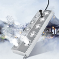 thumbnail image 3 of 2X 10 Head Ultrasonic Mist Maker Fogger 7000ML/H Water Fountain Pond Fog Machine Atomizer Air Humidifier with 5M Cable,2 x 10 Head Ultrasonic Mist Maker,Silver, 3 of 7
