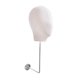 thumbnail image 4 of Cabeza de maniquí profesional portátil multiusos circunferencia de la cabeza 52,5 cm sombrero Blanco, 4 of 9