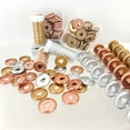 thumbnail image 4 of 1 Bucket Binding Rings Lustrous Removable ABS Loose Leaf Mushroom Hole Binder Discs Office Supplies, 4 of 7