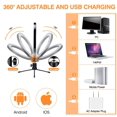 thumbnail image 3 of 10.2" LED Selfie Ring Light with Tripod Stand, Phone Holder, 3 of 9