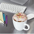 thumbnail image 3 of Best Morning Ever Coffee Mug -  These Unique Large Warming Mugs Keep Drinks Hot while keeping Donuts, Pastries and Cookies Warm (16oz), 3 of 4