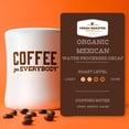 thumbnail image 5 of 3 pack Fresh Roasted Coffee, Organic Mexican Swiss Water Decaf Coffee, Medium Roast, Ground, 12 oz, 5 of 12