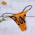 thumbnail image 5 of HUITKMM Underwear Womens Seamless Womens Underpants Fashion Comfort Pattern Panties Low Rise Soft T Back G String Panties, 5 of 5